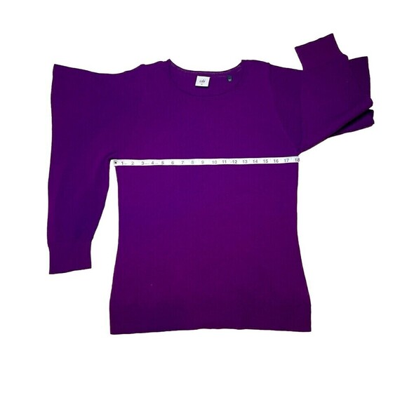 Cabi Women's Peek Pullover Sweater‎ Purple Medium - Picture 8 of 11